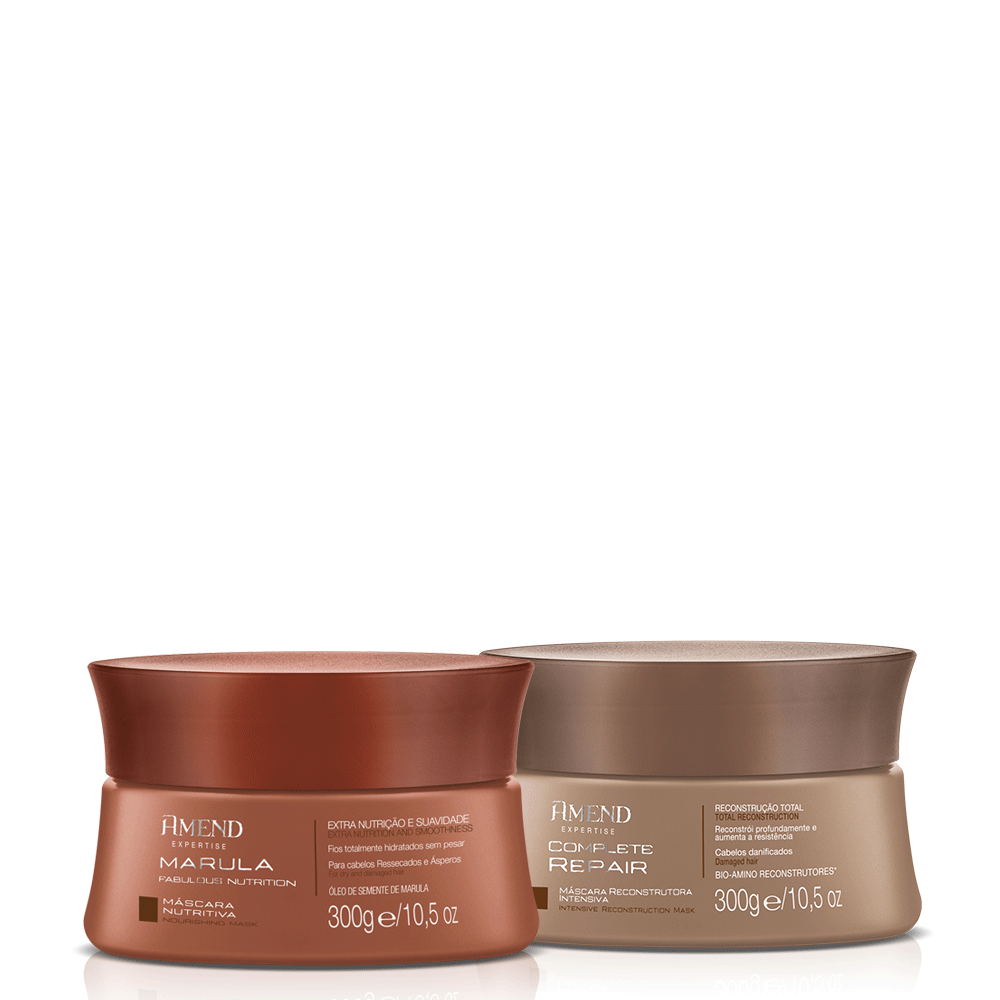 Kit Mascara Marula / Complete repair II |2 produtos